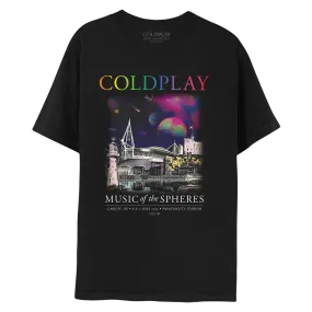 2023 CARDIFF MUSIC OF THE SPHERES Limited Edition TOUR TEE
