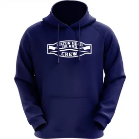 50/50 Hooded Hilton Head Island Crew Pullover Sweatshirt