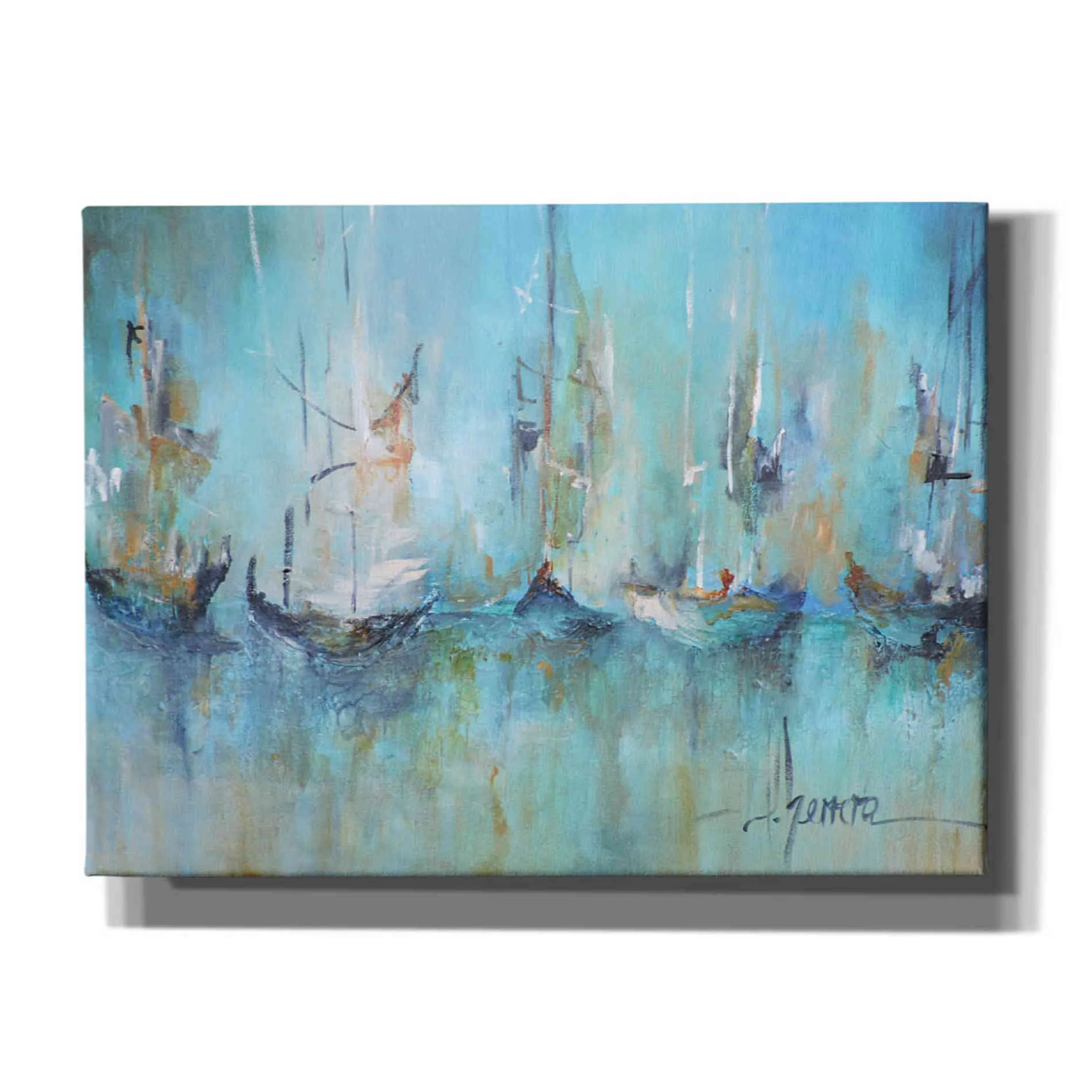 'Altamar' by Leticia Herrera, Canvas Wall Art