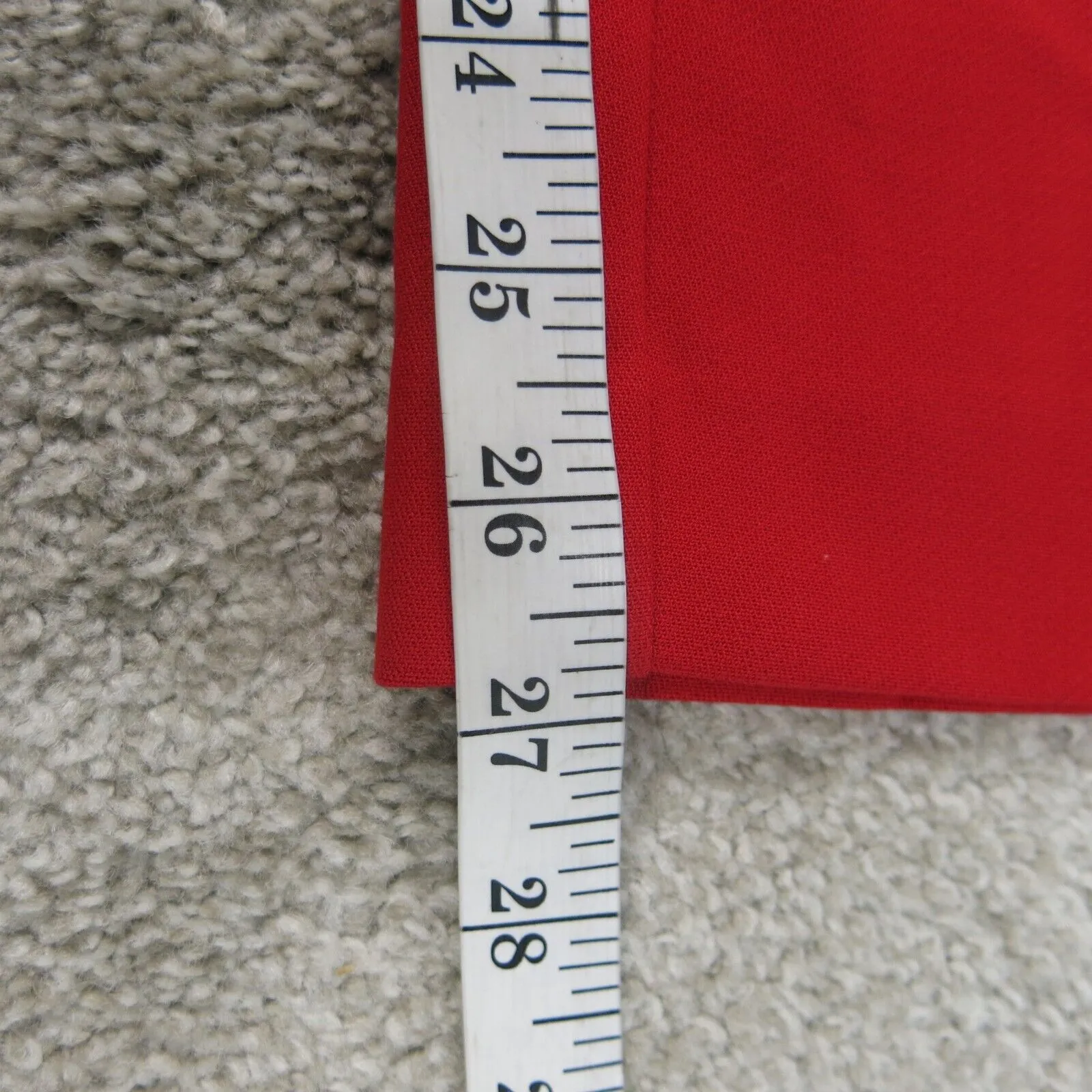Ann Taylor Loft Julie Pant Womens 6 Red Slim Straioght Leg Casual Dress Pants