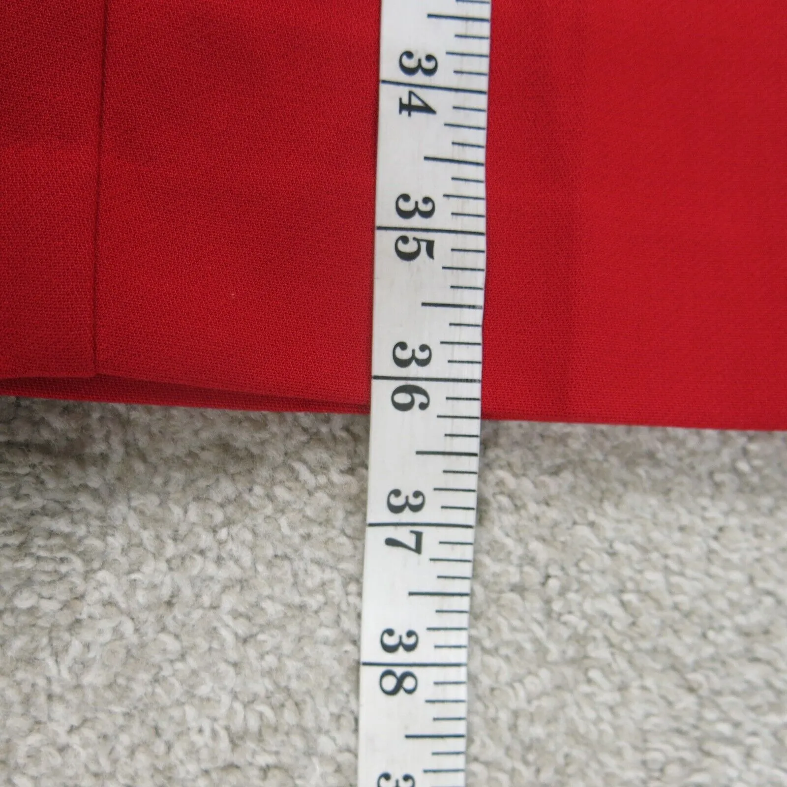 Ann Taylor Loft Julie Pant Womens 6 Red Slim Straioght Leg Casual Dress Pants