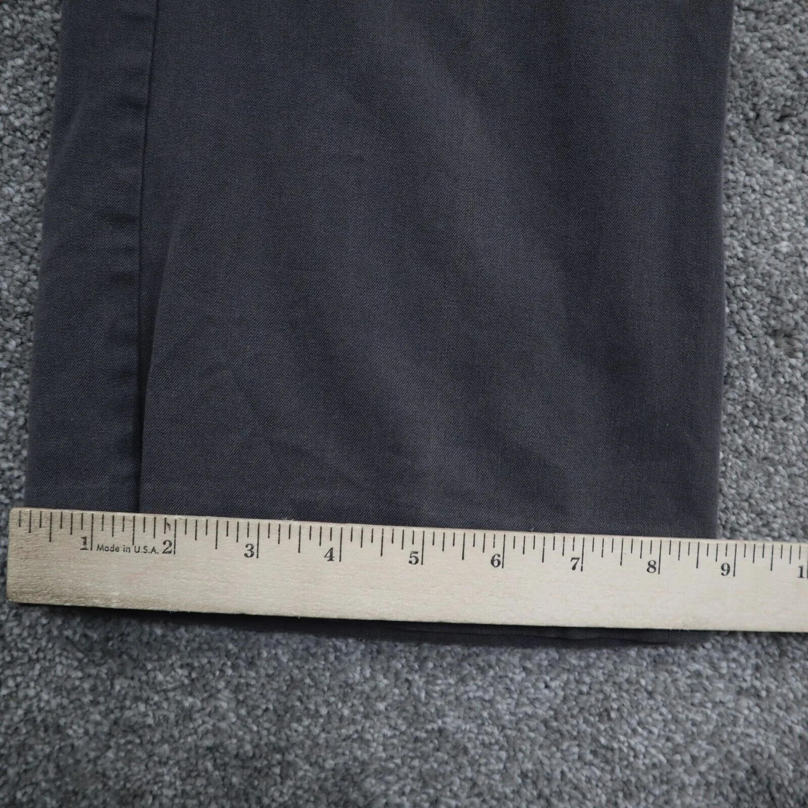 ANN Taylor Signature Womens Straight Leg Dress Pant Low Rise Gray Size 8P
