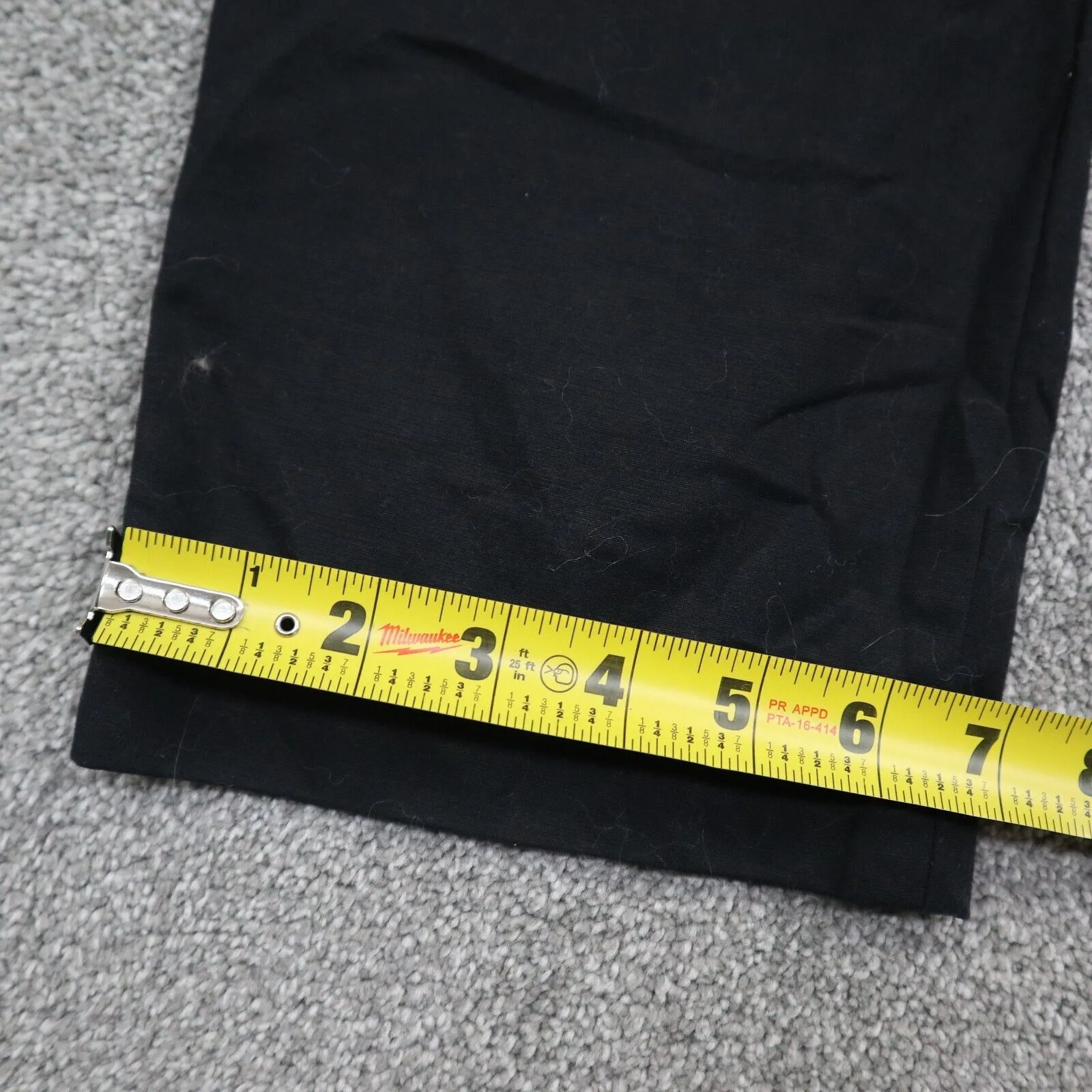 ANN Taylor Womens Straight Leg Dress Pant Mid Rise pockets Black Size 6
