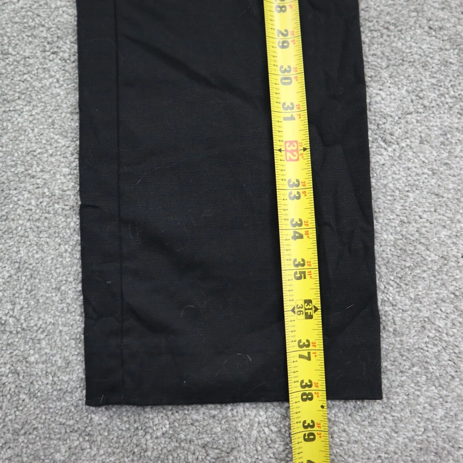 ANN Taylor Womens Straight Leg Dress Pant Mid Rise pockets Black Size 6