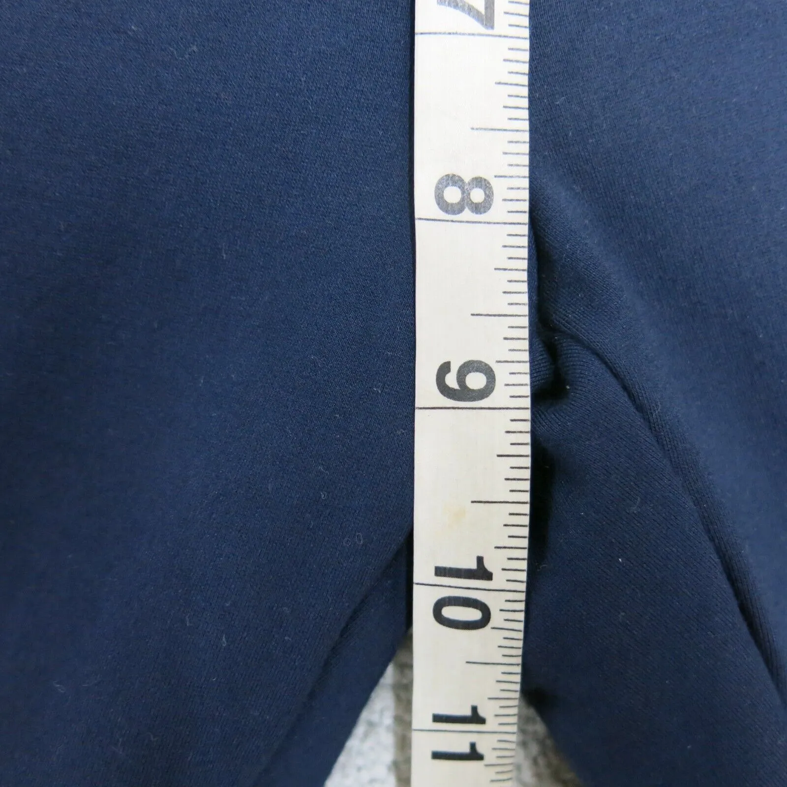 Ann Taylor Womens Straight Leg Dress Pants Stretch Mid Rise Navy Blue Size 4