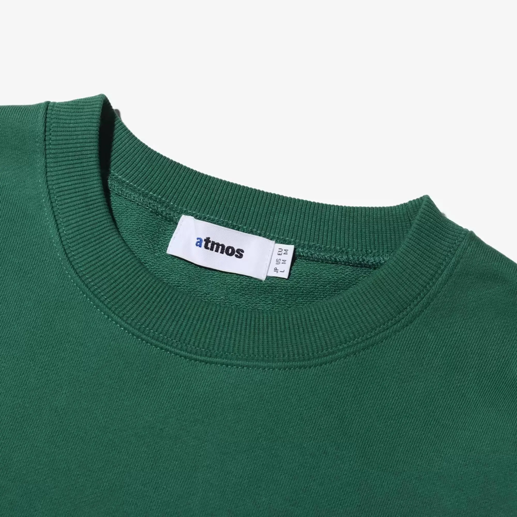 ATMOS OVAL LOGO CREWNECK SWEATSHIRT