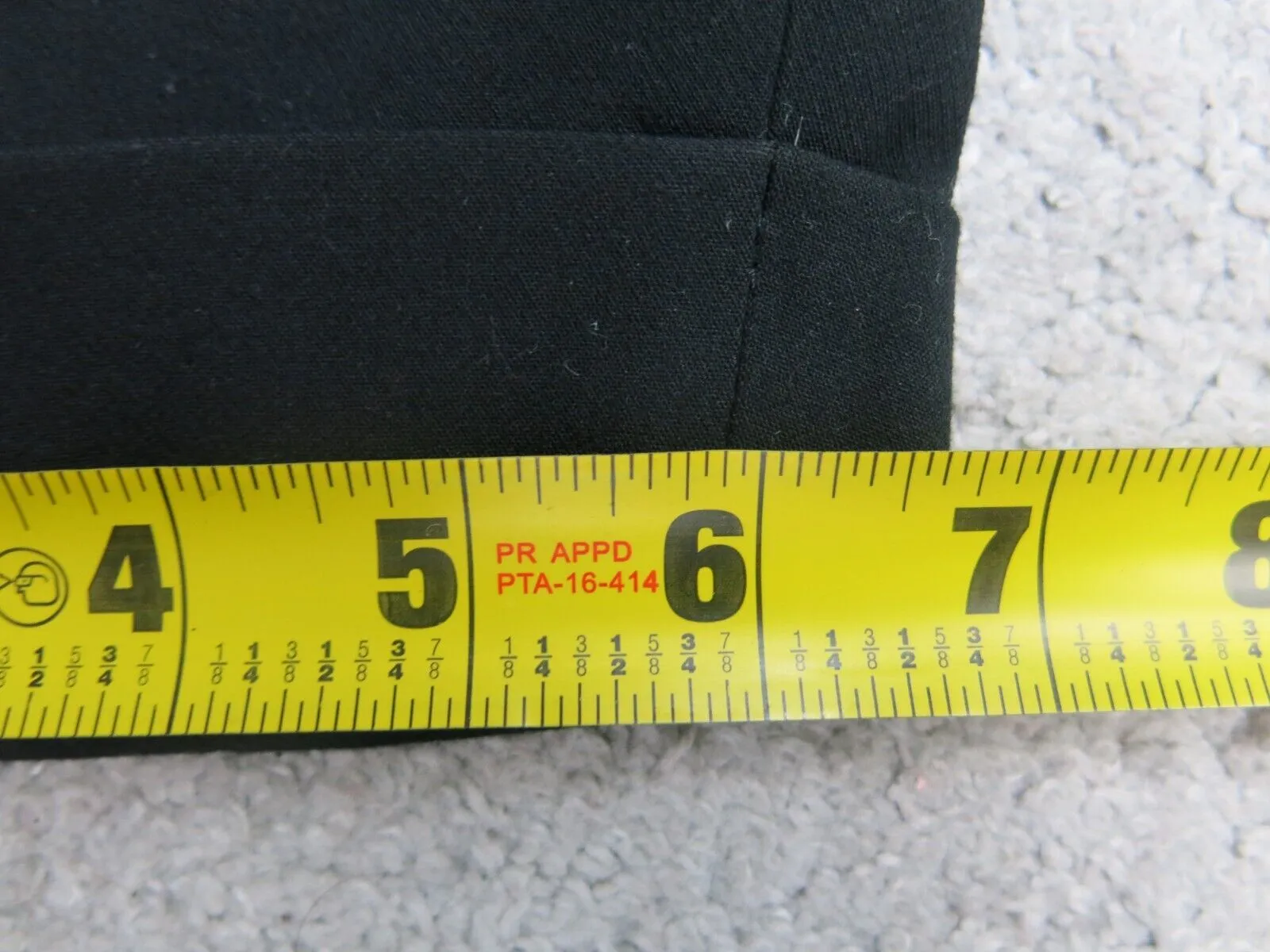 Banana Republic Womens Dress Pant Slim Straight Leg High Rise Black Size 14