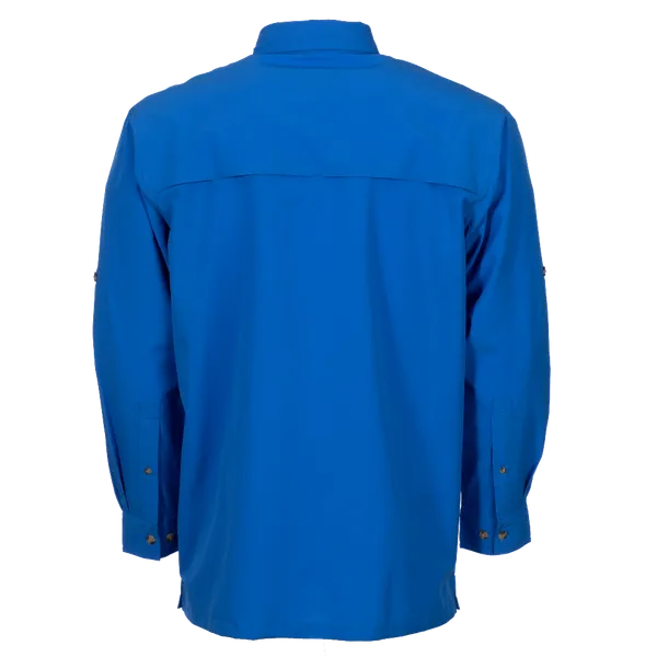BIMINI BAY MENS FLATS V L/S SHIRT
