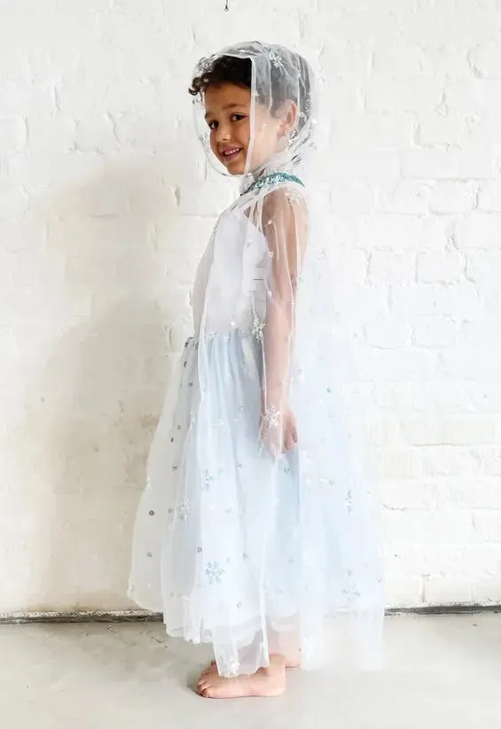 Blue Ice Princess Cape