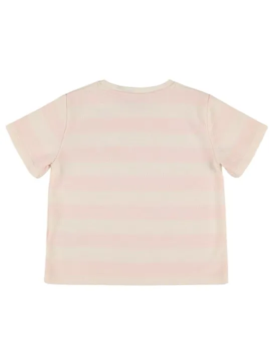 Bonpoint   Embroidered cotton jersey t-shirt 