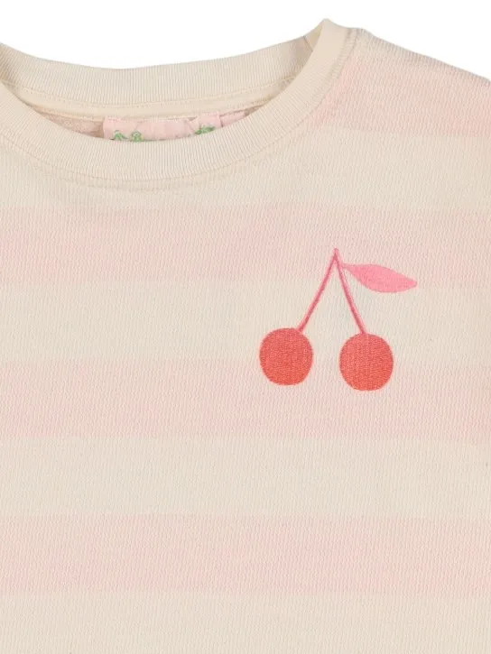 Bonpoint   Embroidered cotton jersey t-shirt 
