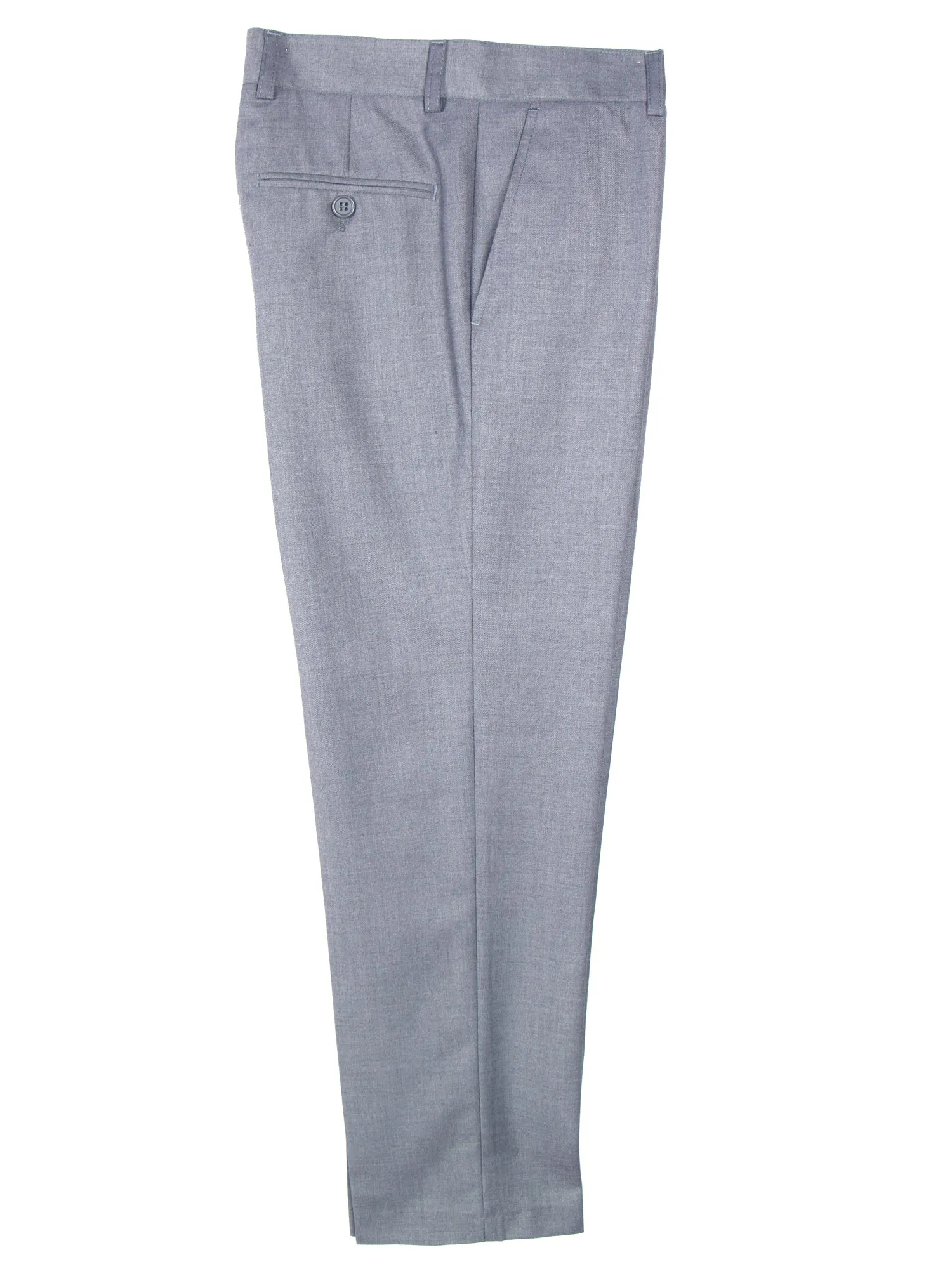 Boys' 4 Piece Suspenders Outfit, Light Grey/White/Grey w/White Stripes