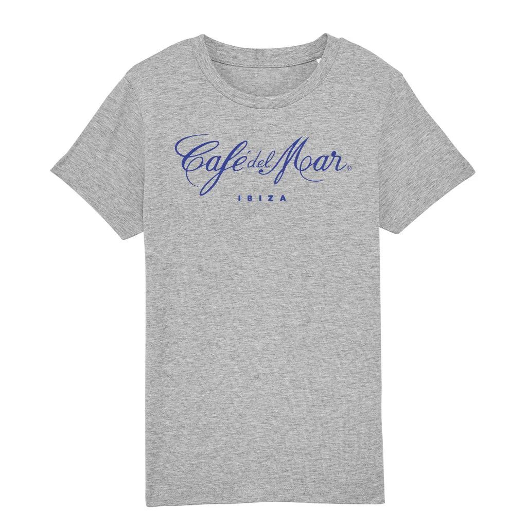 Café del Mar Ibiza Blue Logo Kid's Organic T-Shirt