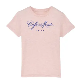 Café del Mar Ibiza Blue Logo Kid's Organic T-Shirt