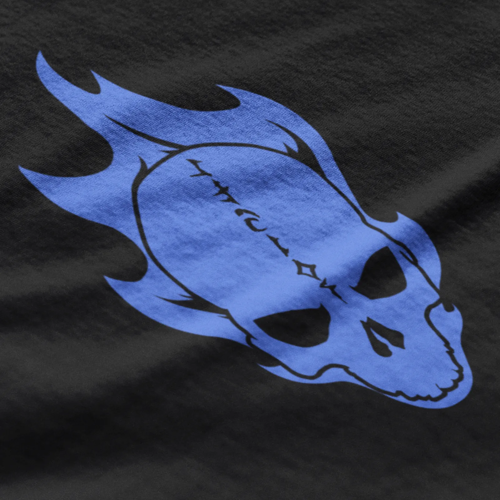 Camp Gonnagetcha Cabin Blue Skulls - T-Shirt