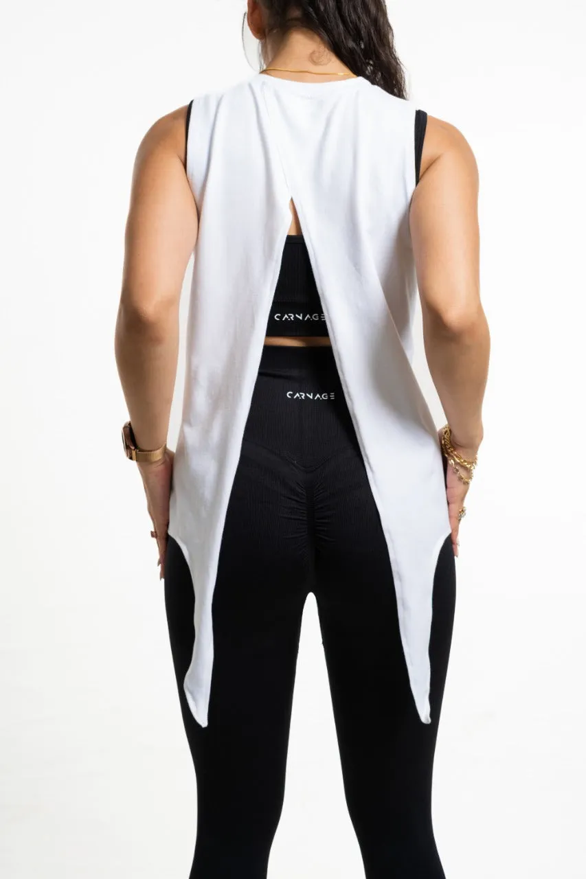 Carnage Tie Top Tank