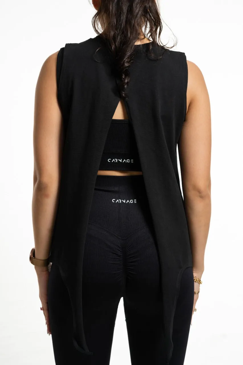 Carnage Tie Top Tank