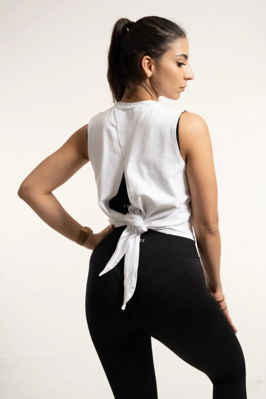 Carnage Tie Top Tank