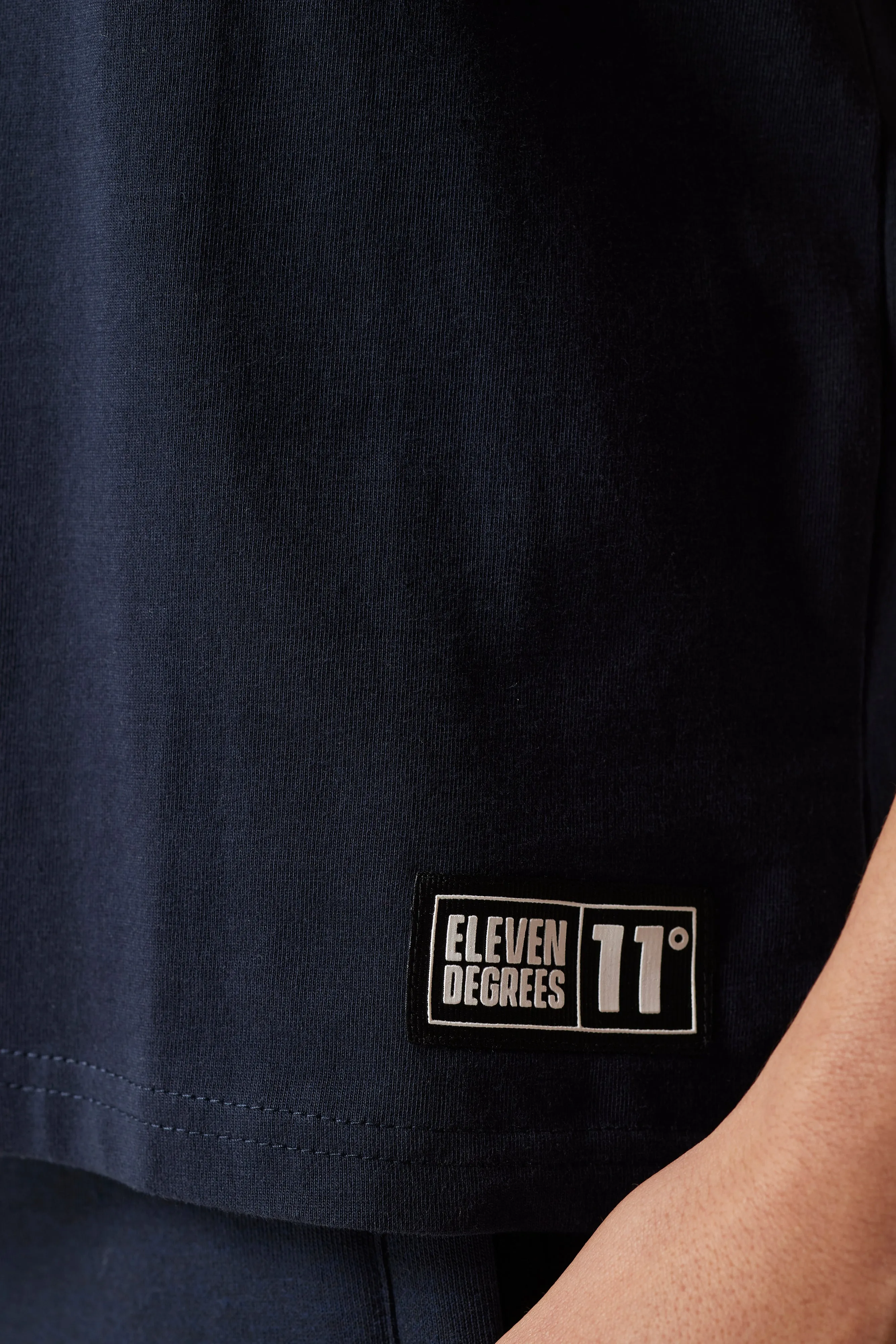 Colour Block T-Shirt - Navy / Elemental Blue