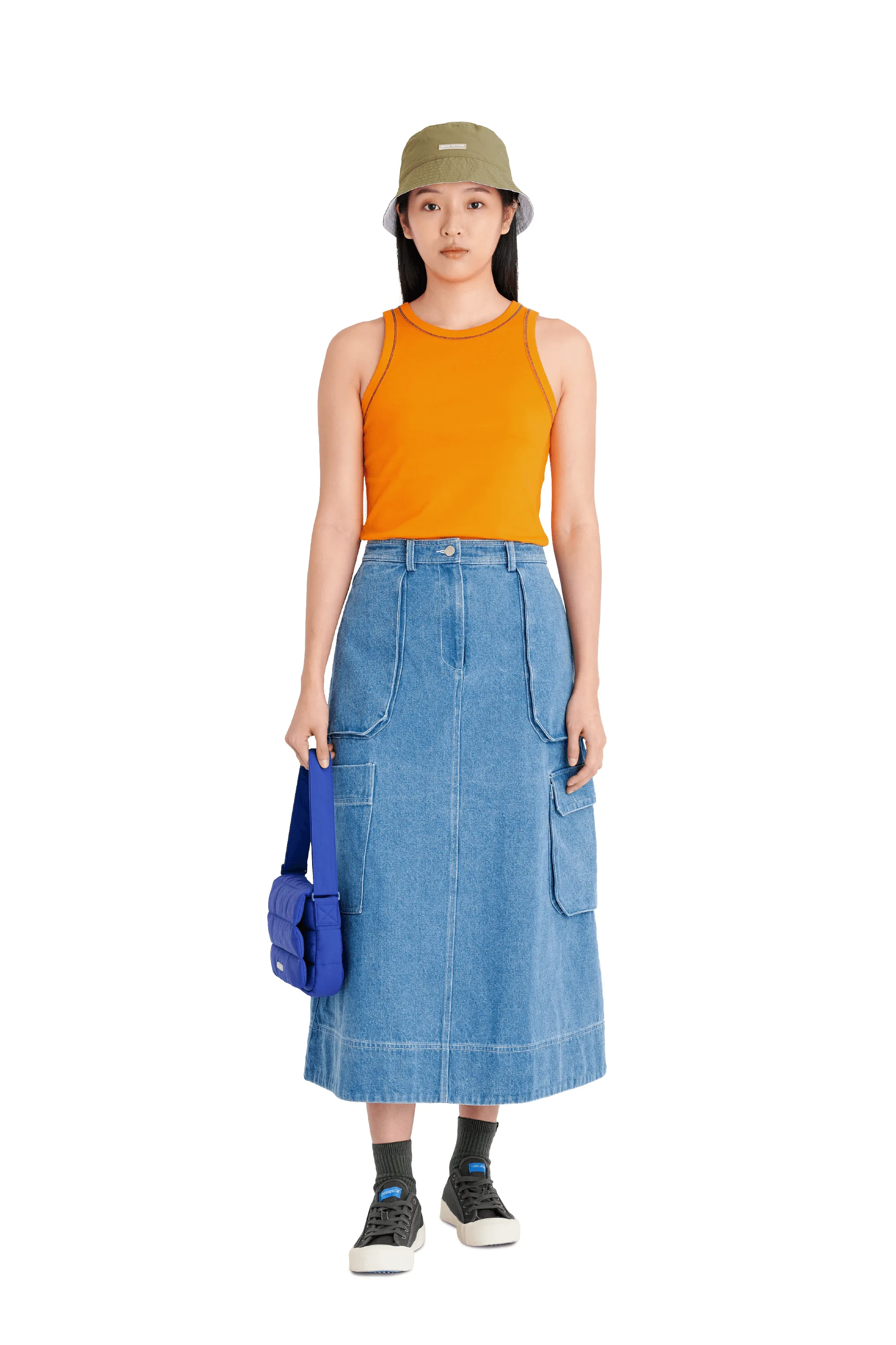 Contrast Tank Top