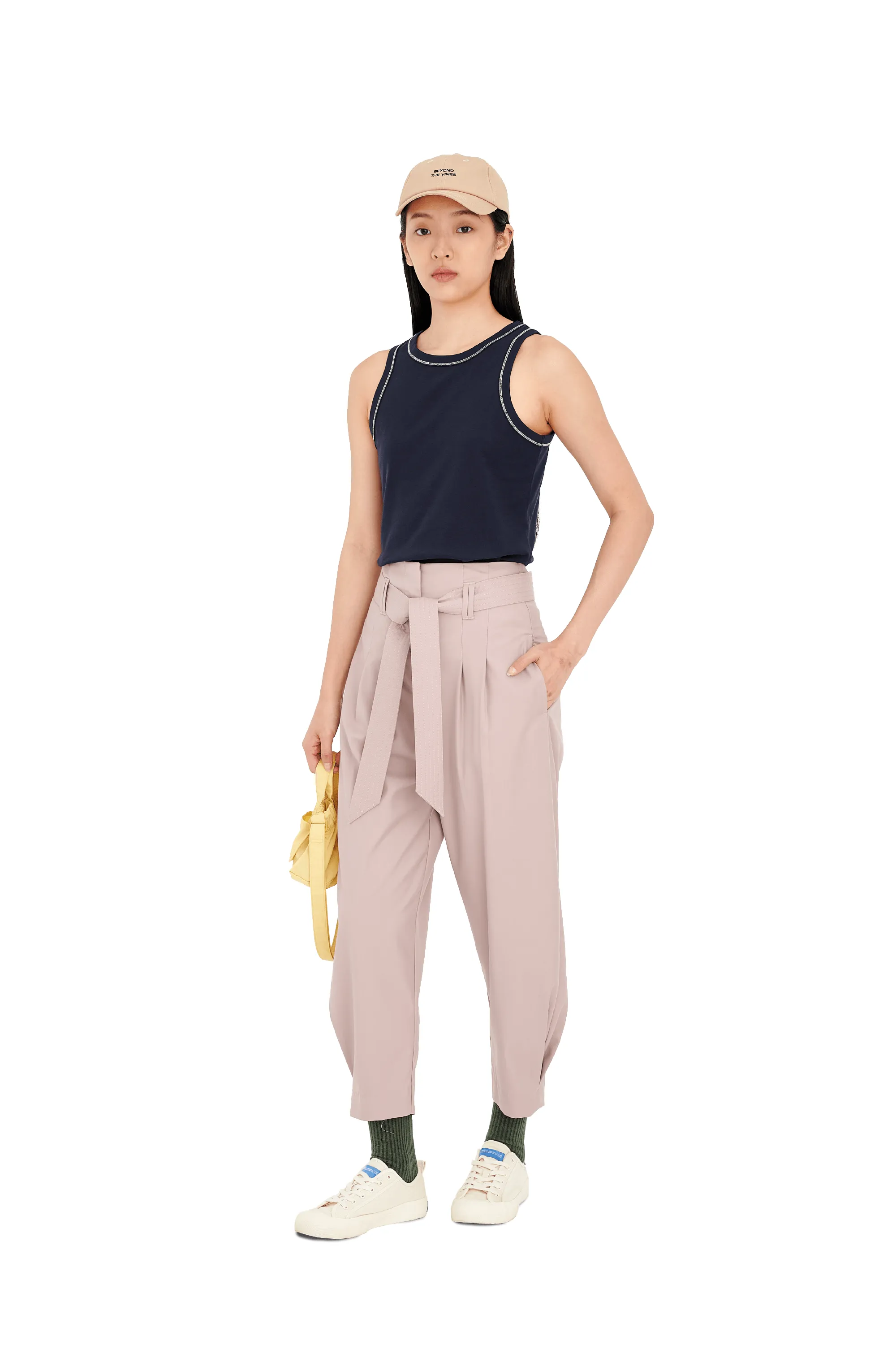 Contrast Tank Top