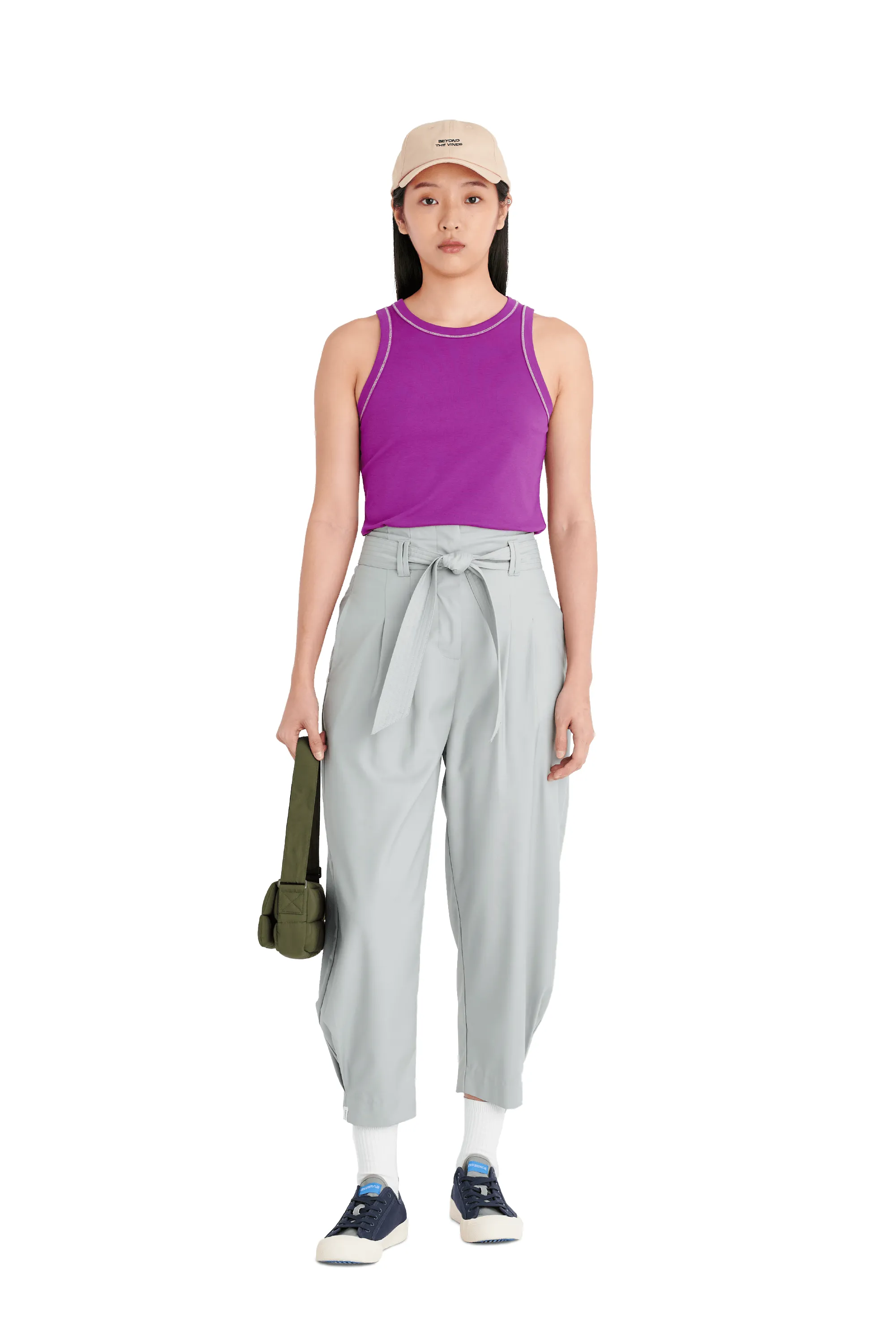 Contrast Tank Top
