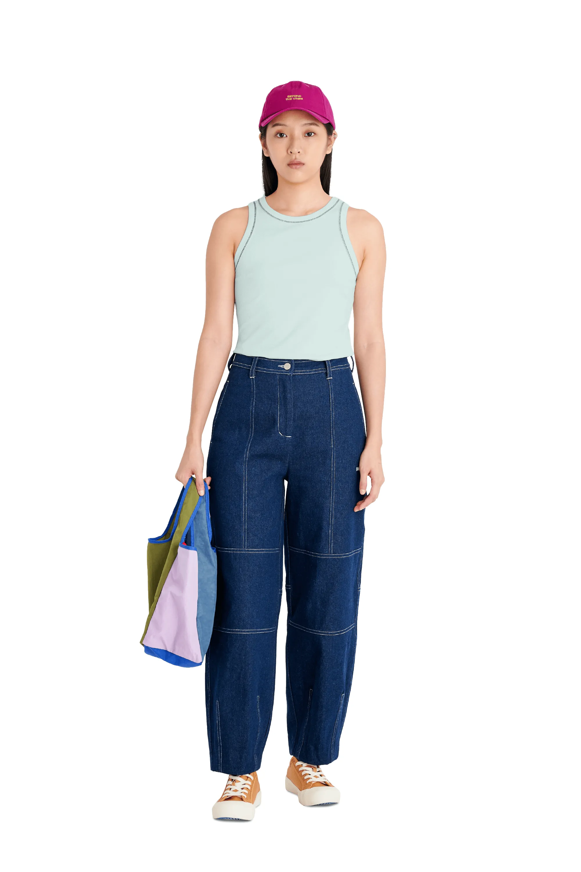 Contrast Tank Top
