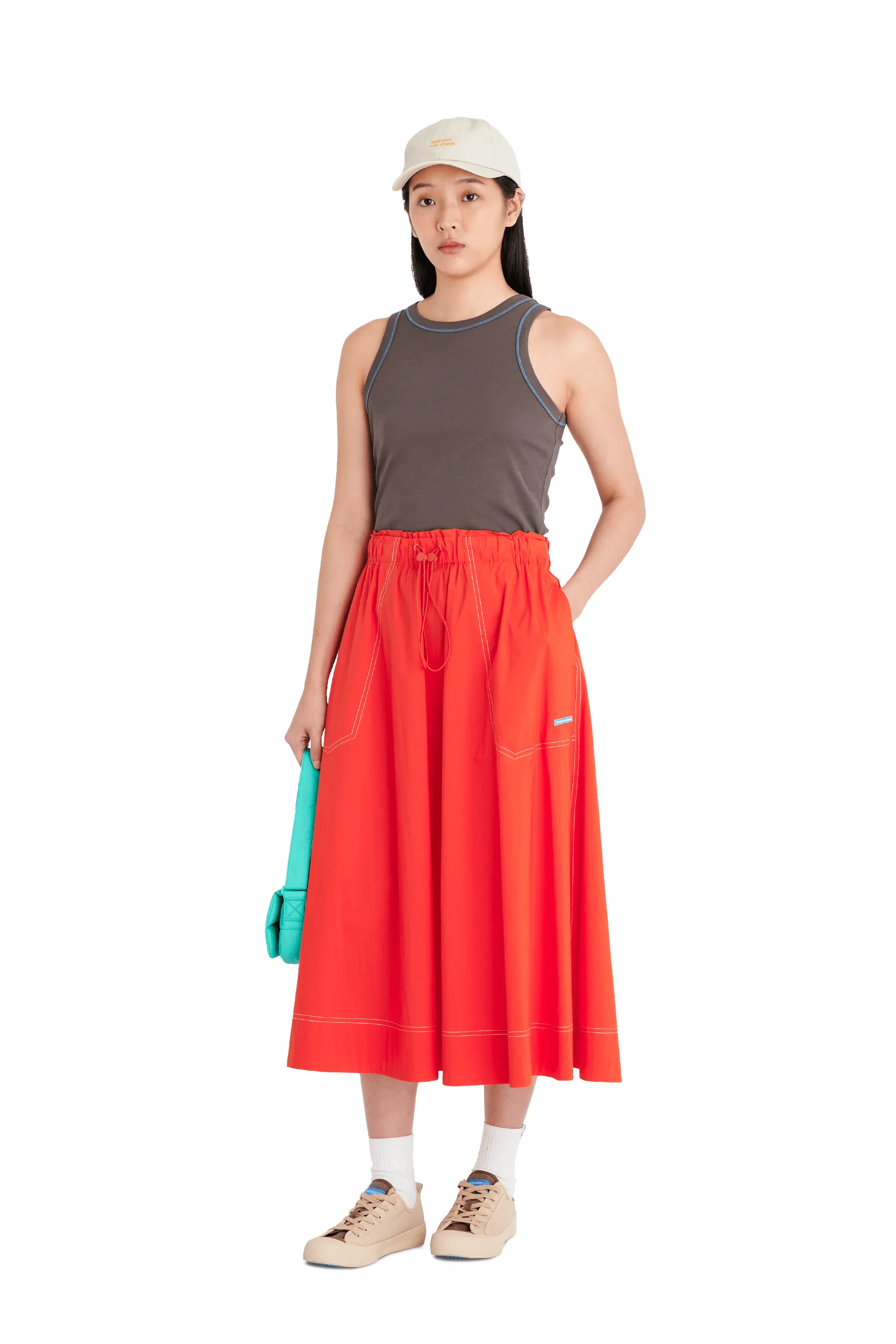 Contrast Tank Top