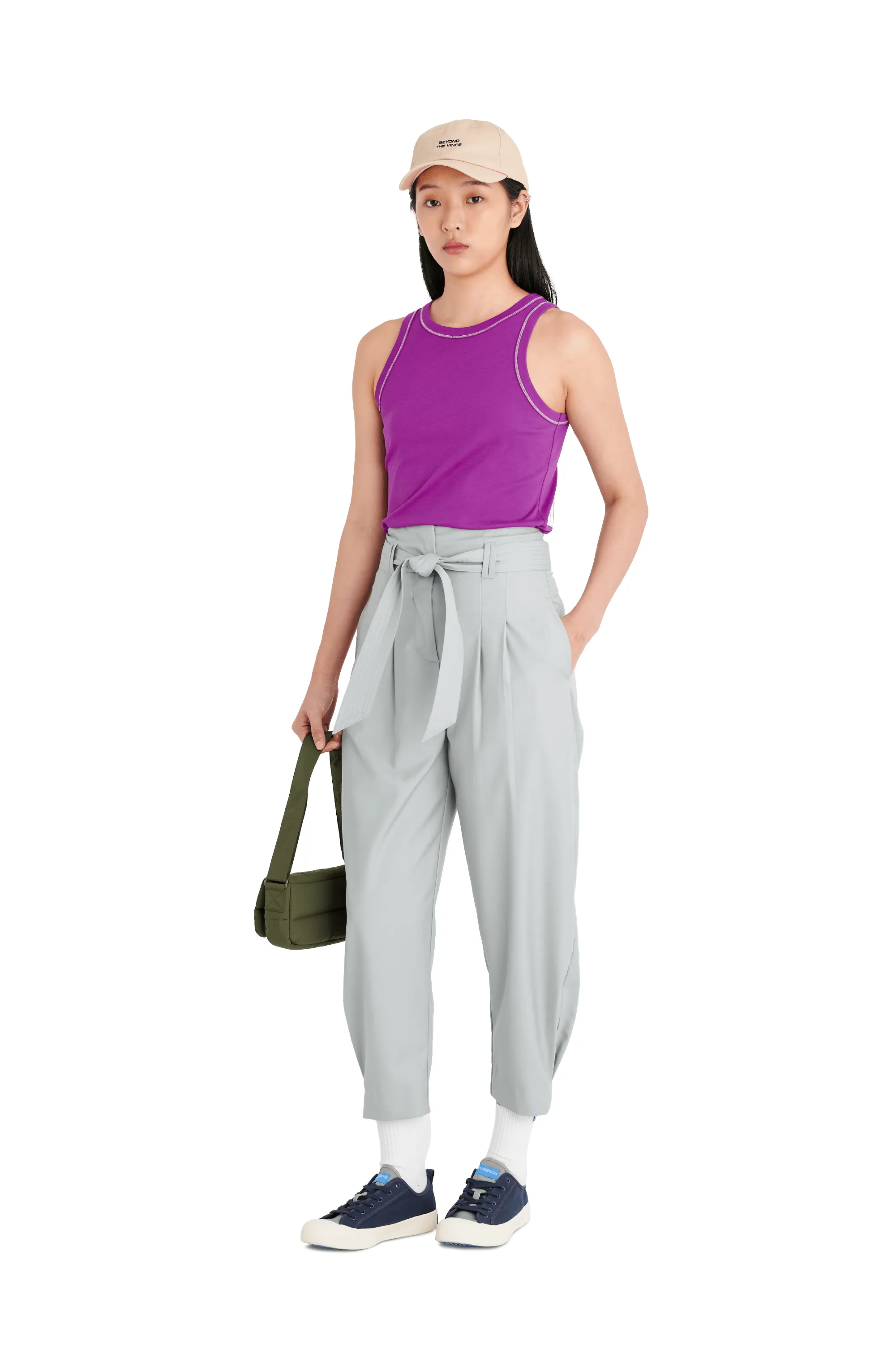 Contrast Tank Top