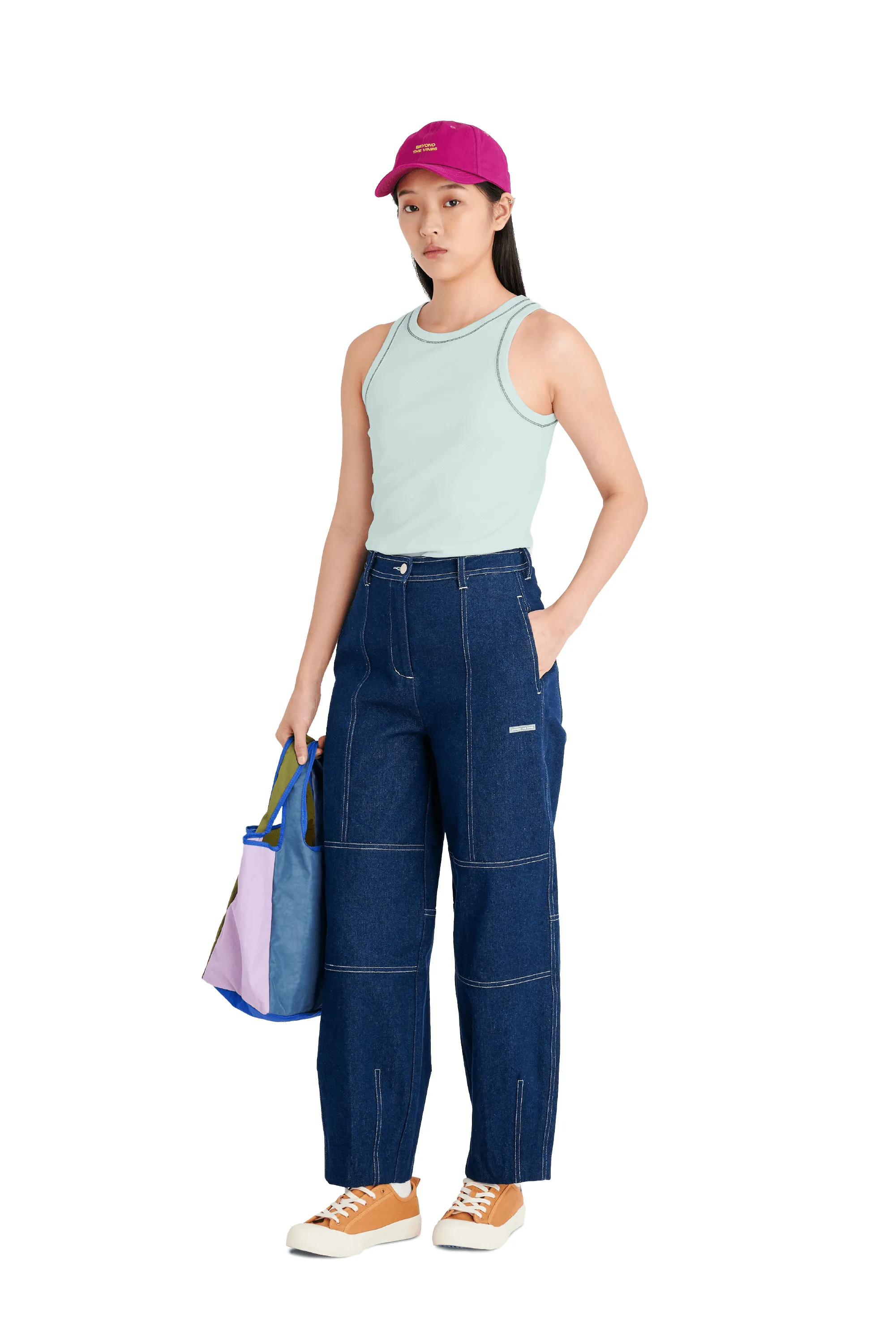 Contrast Tank Top