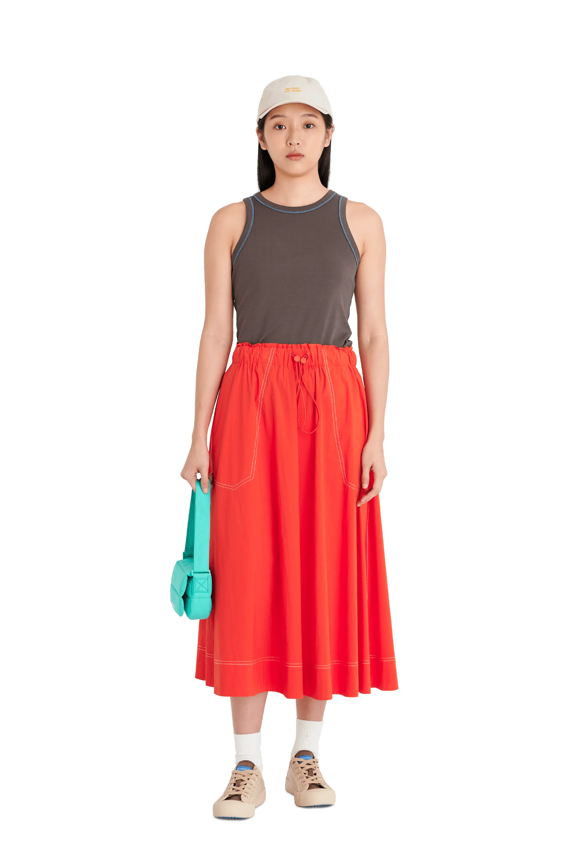 Contrast Tank Top