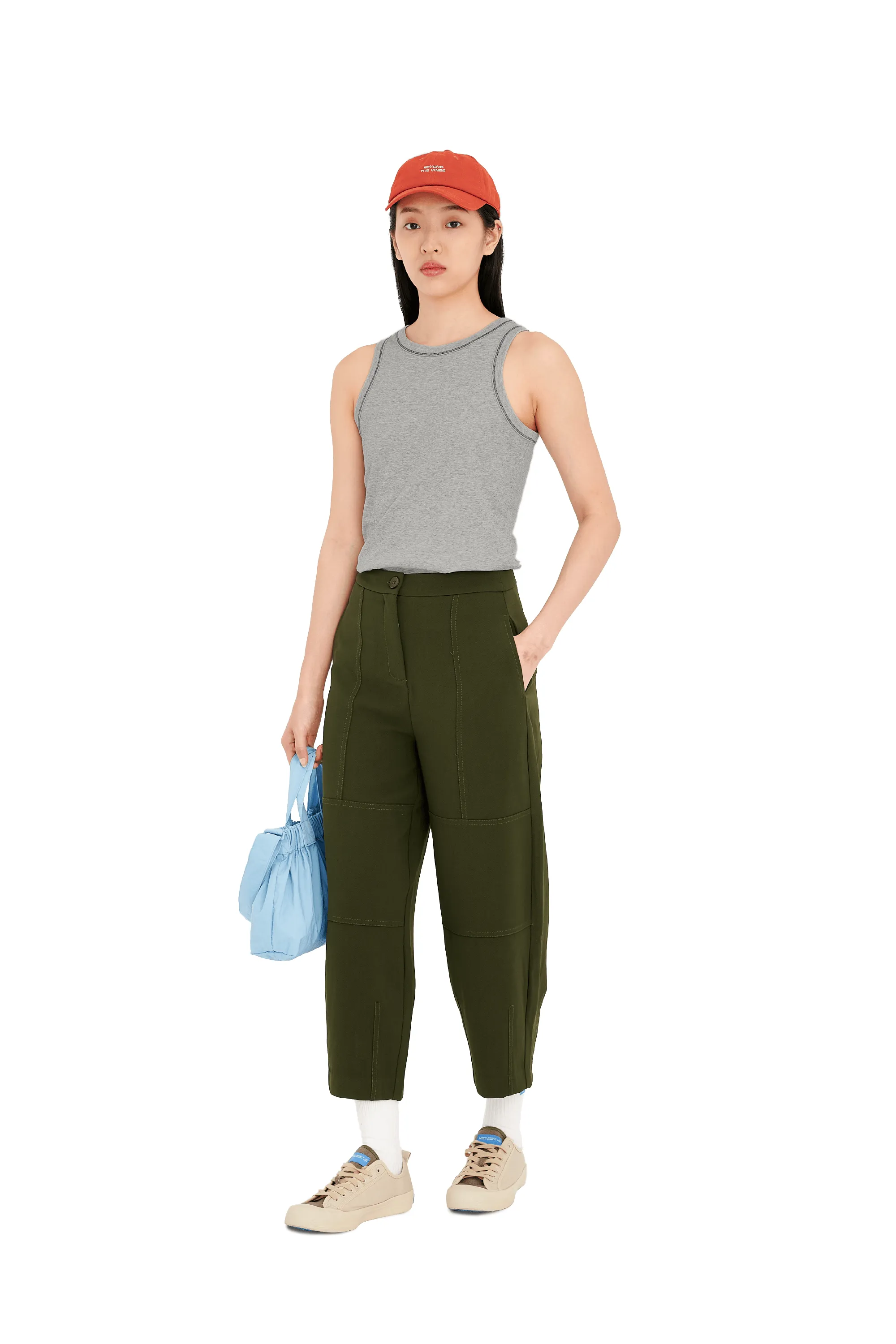 Contrast Tank Top