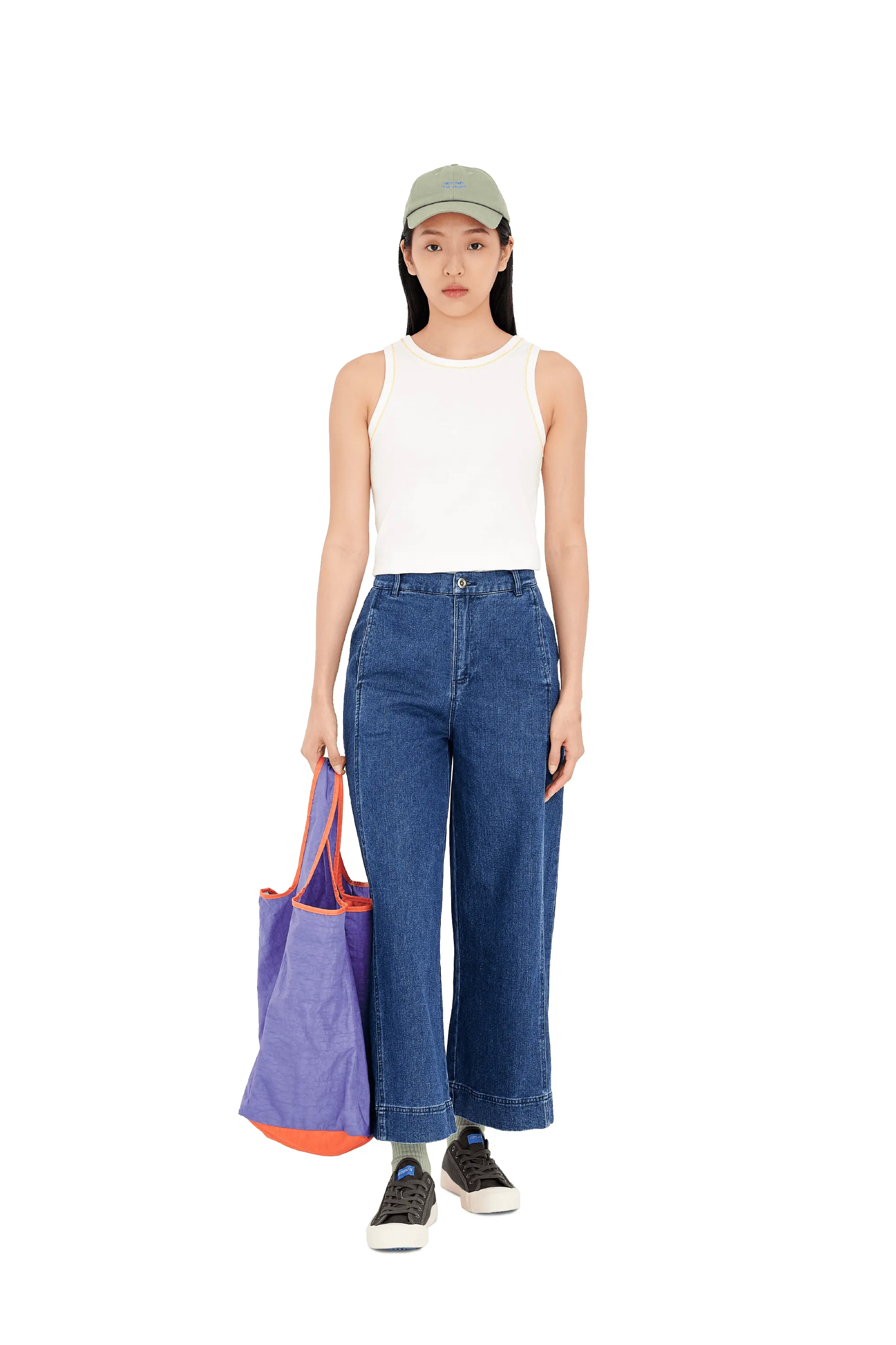 Contrast Tank Top