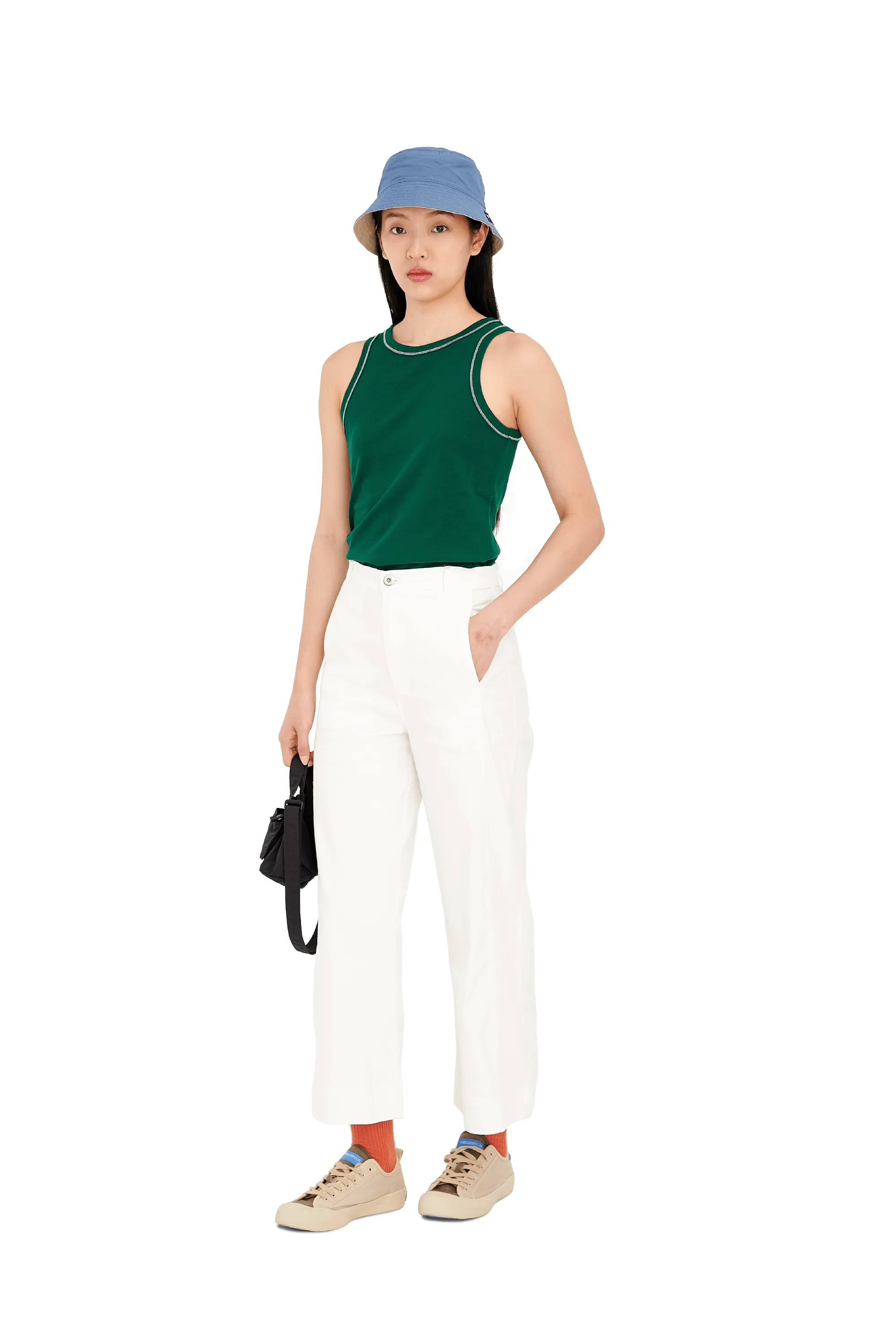 Contrast Tank Top