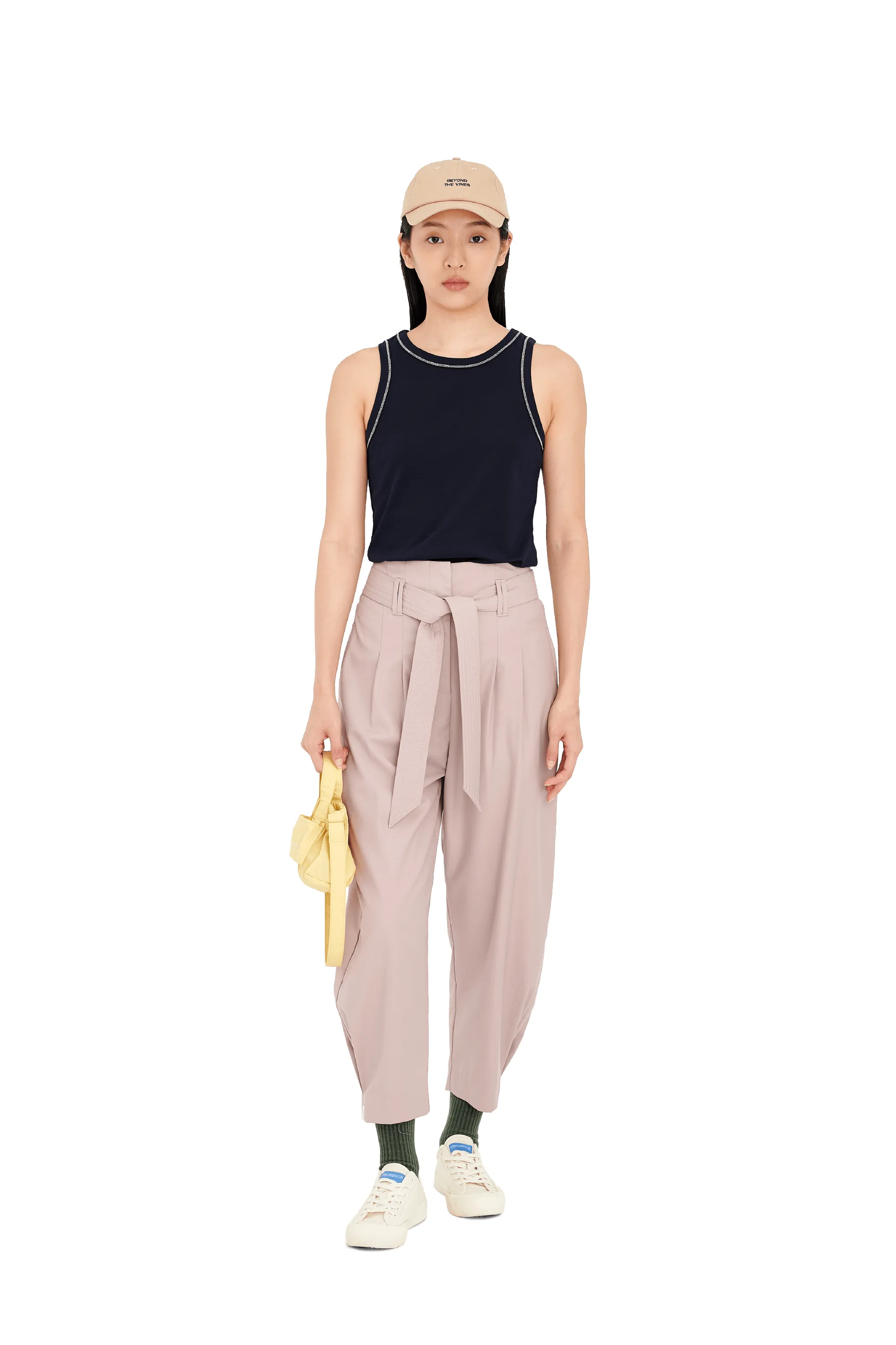 Contrast Tank Top