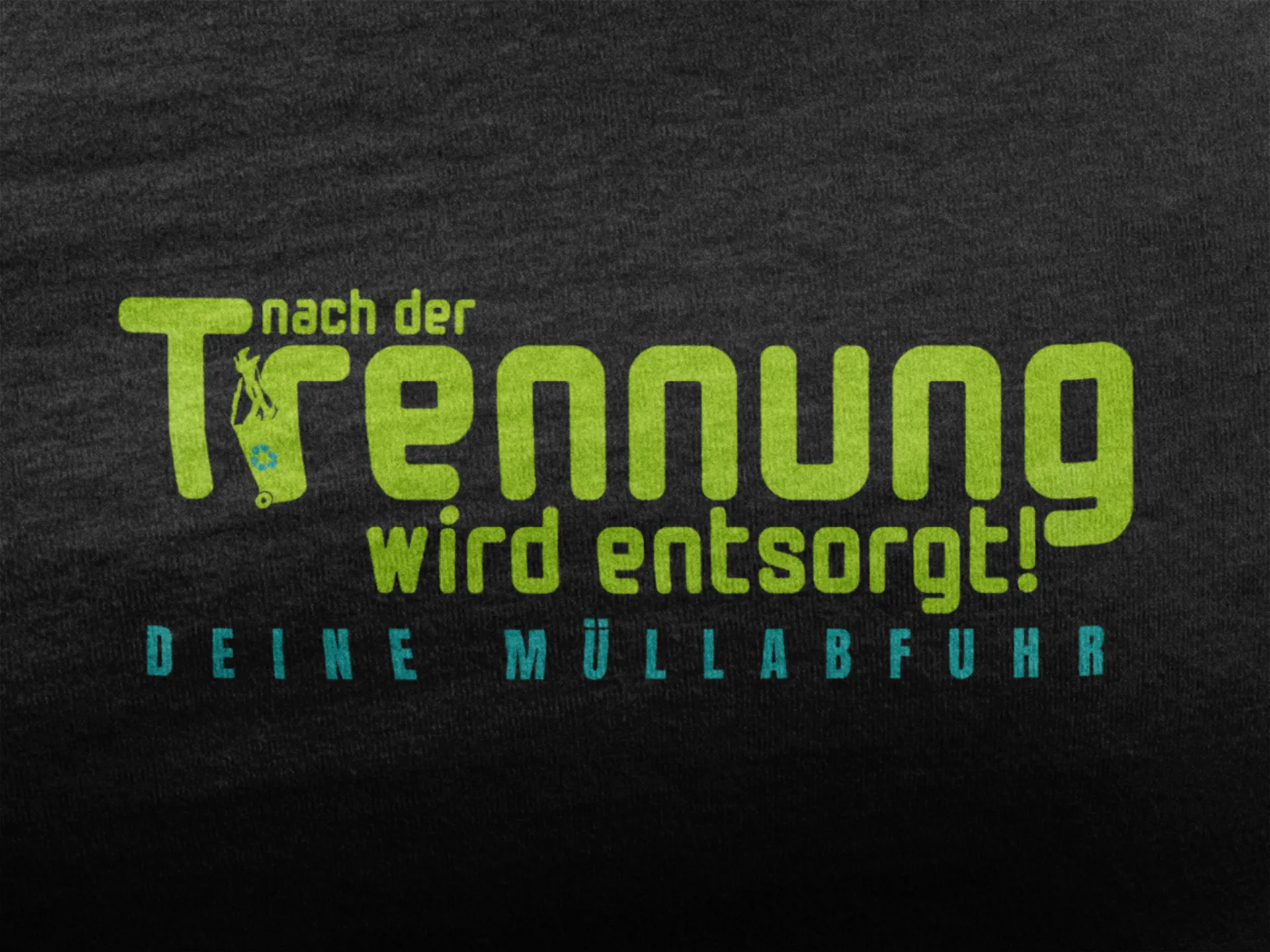 Custom Premium T-Shirt MÜLLABFUHR