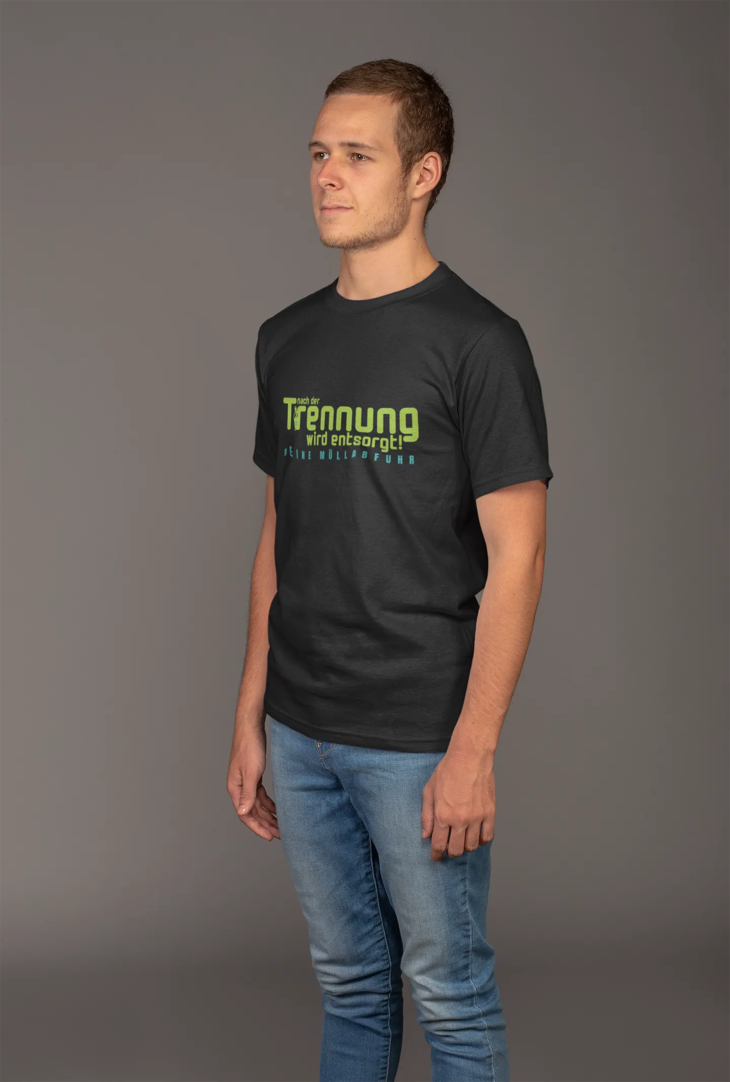 Custom Premium T-Shirt MÜLLABFUHR