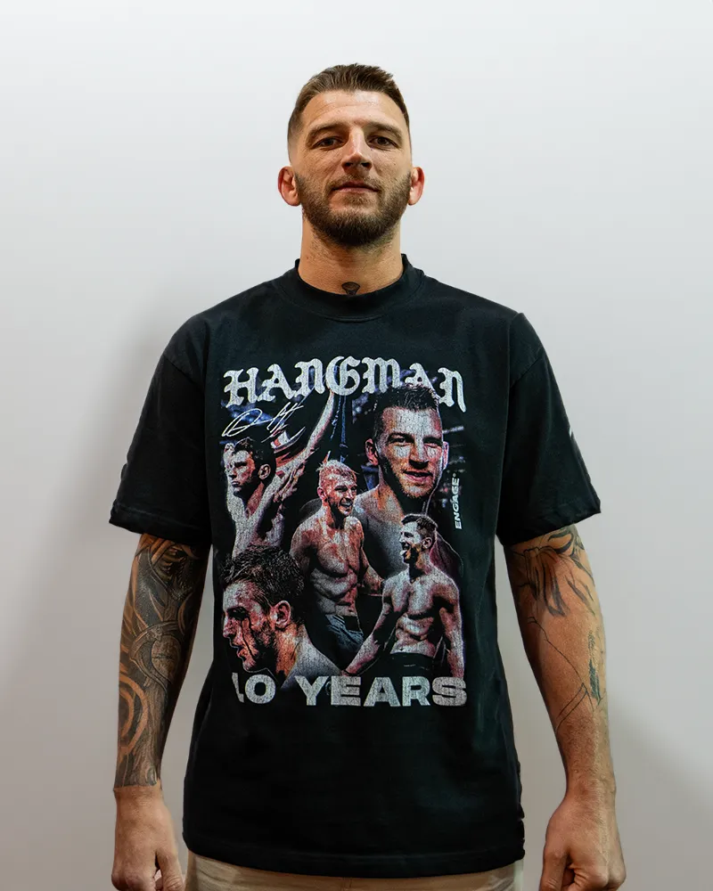 Dan Hooker '10 Years' Oversized Supporter T-Shirt