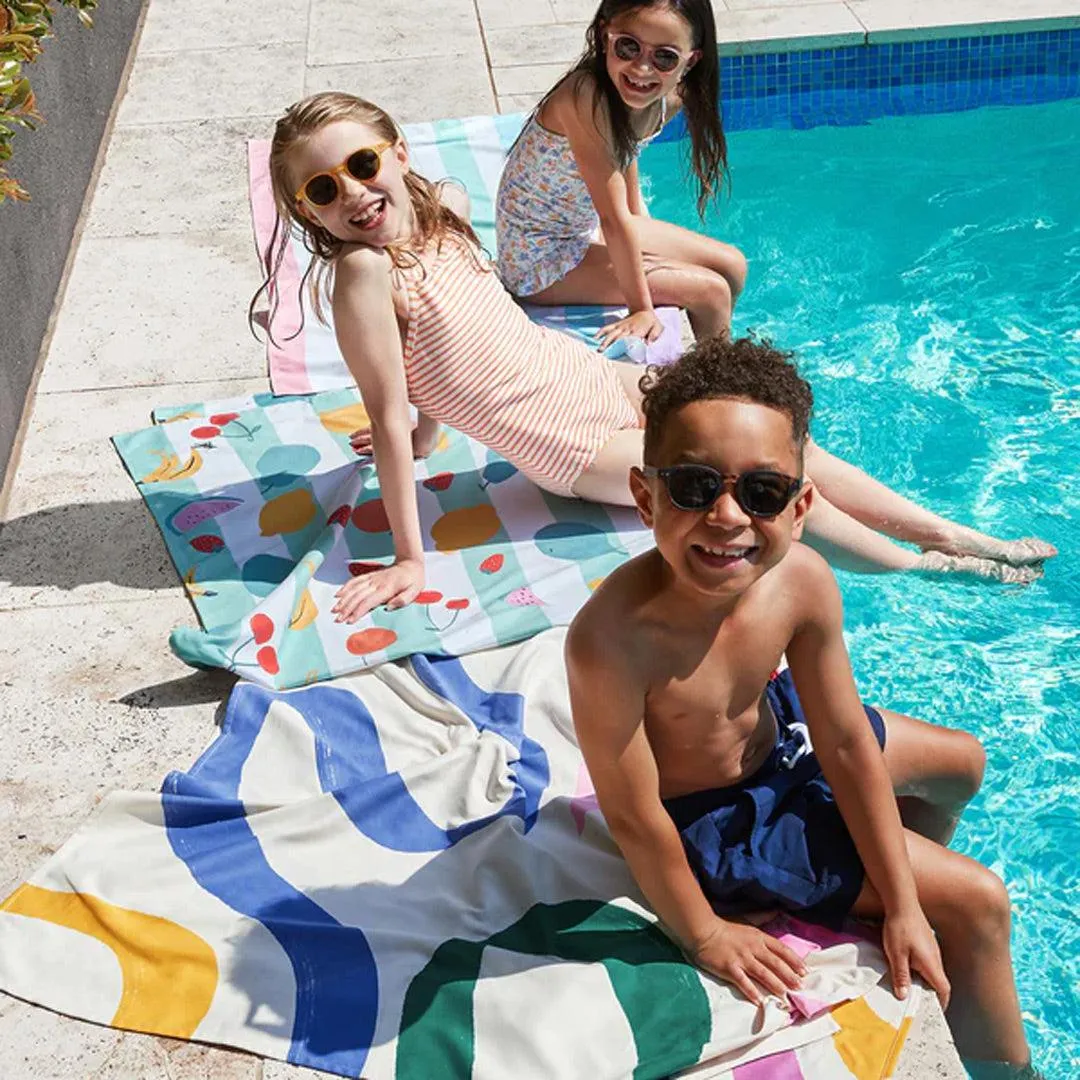 Dock & Bay Kid's Beach Towel - Doodle Mood