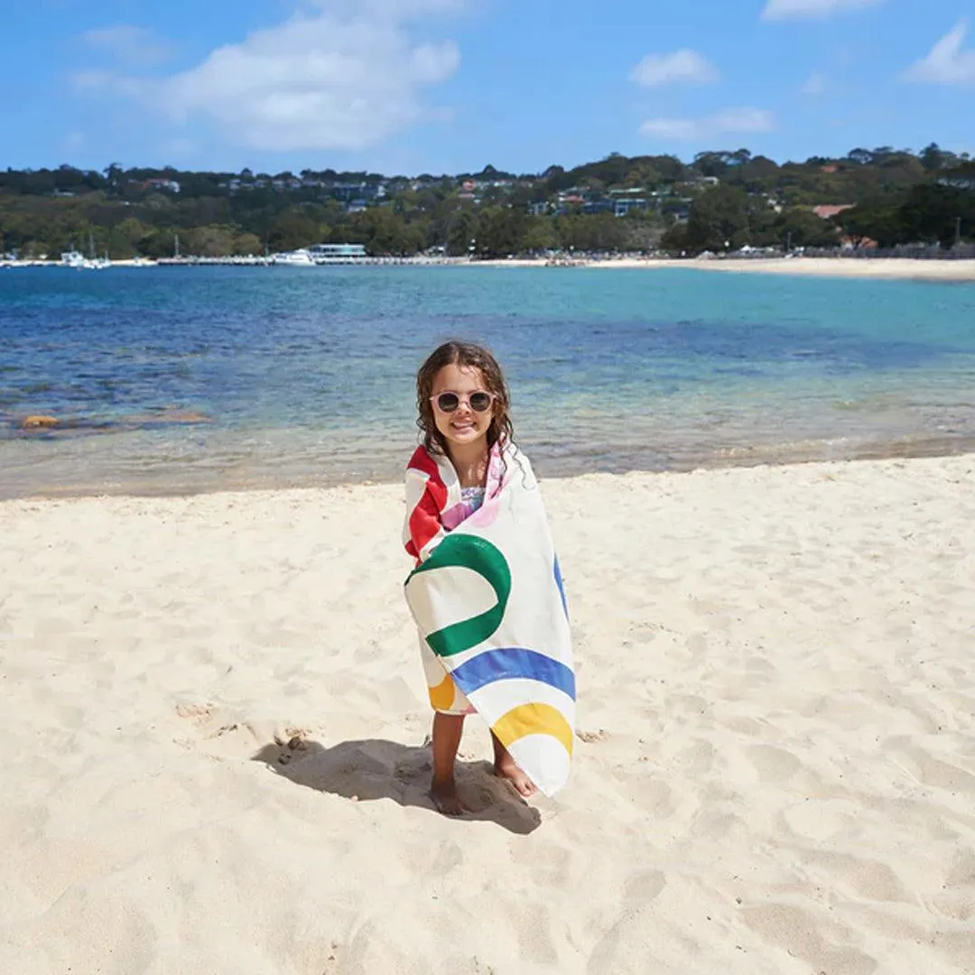 Dock & Bay Kid's Beach Towel - Doodle Mood