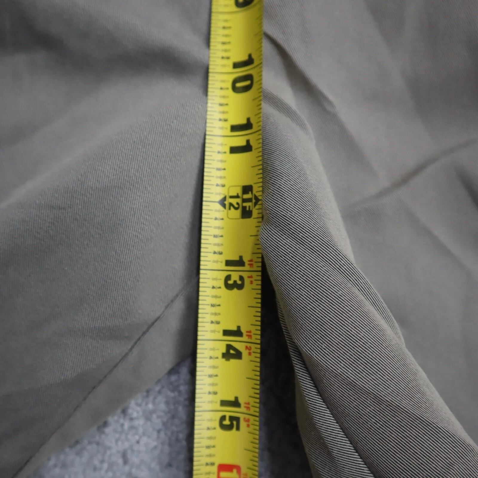 Dockers Mens Straight Leg Dress Pant High Rise Pockets Beige Size W38XL32