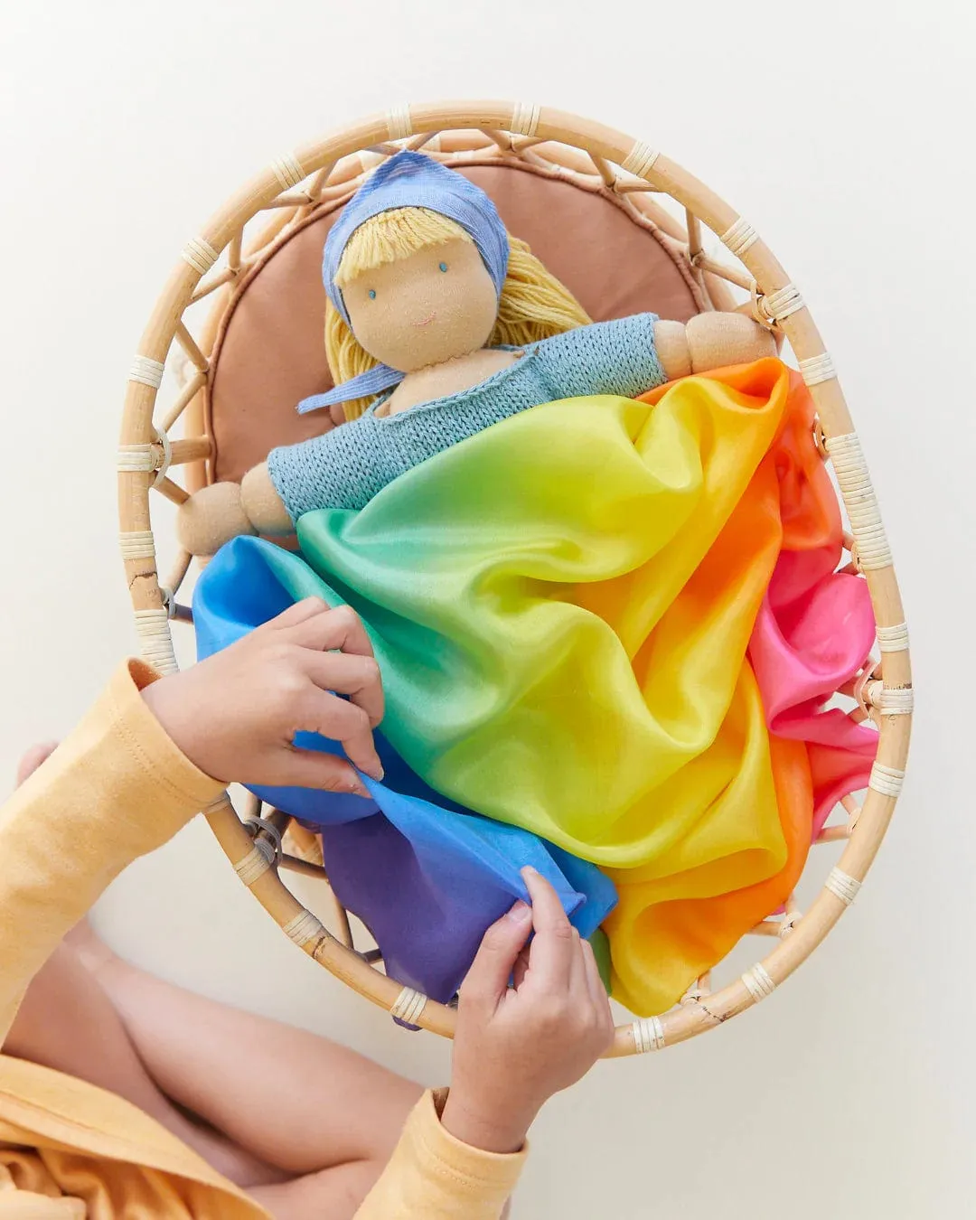 Enchanted Playsilk - Rainbow