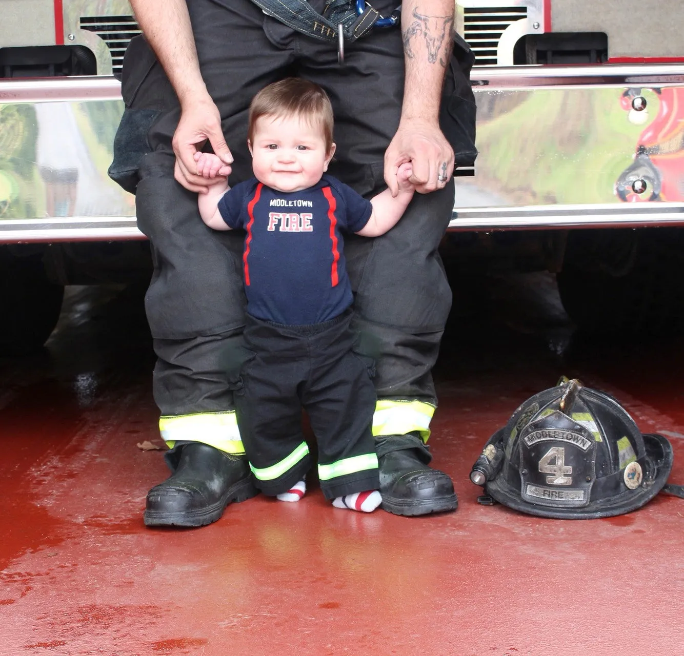 Firefighter Baby Pants (ONE PAIR)
