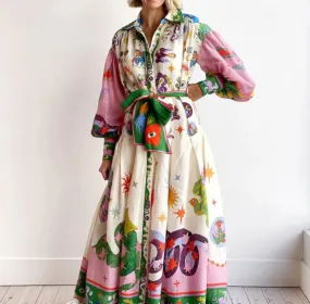 Florence - Brightly colored costumes