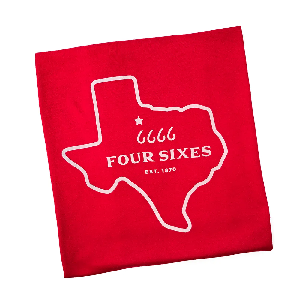 Four Sixes Sweatshirt Blanket