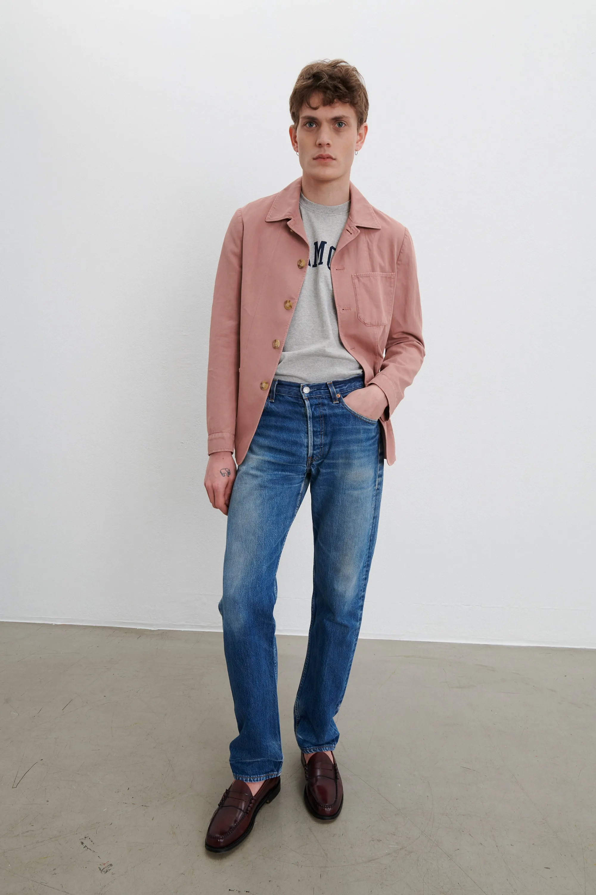 Jacob - Rosewood - Cotton Linen Twill