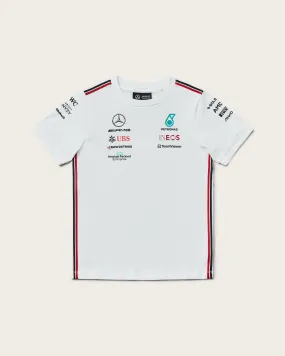 Kids 2023 Team Driver Tee White