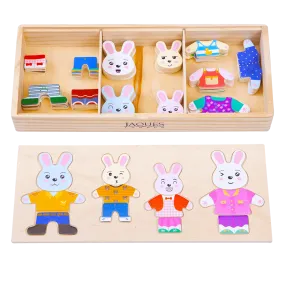 Kids Animal Puzzle - Dress Up Game