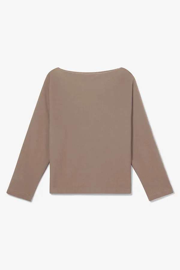 Kristin Pullover - French Terry :: Mink