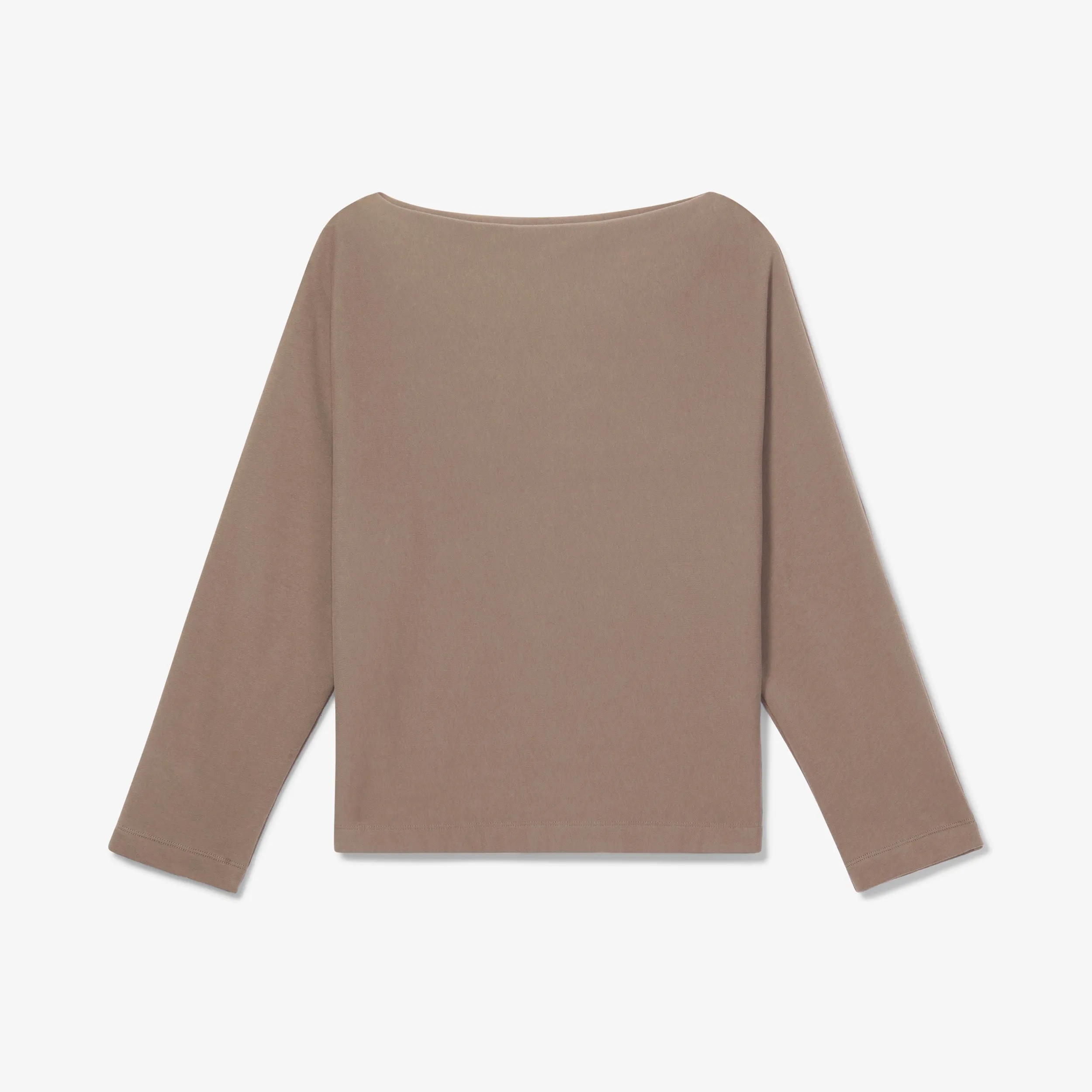 Kristin Pullover - French Terry :: Mink